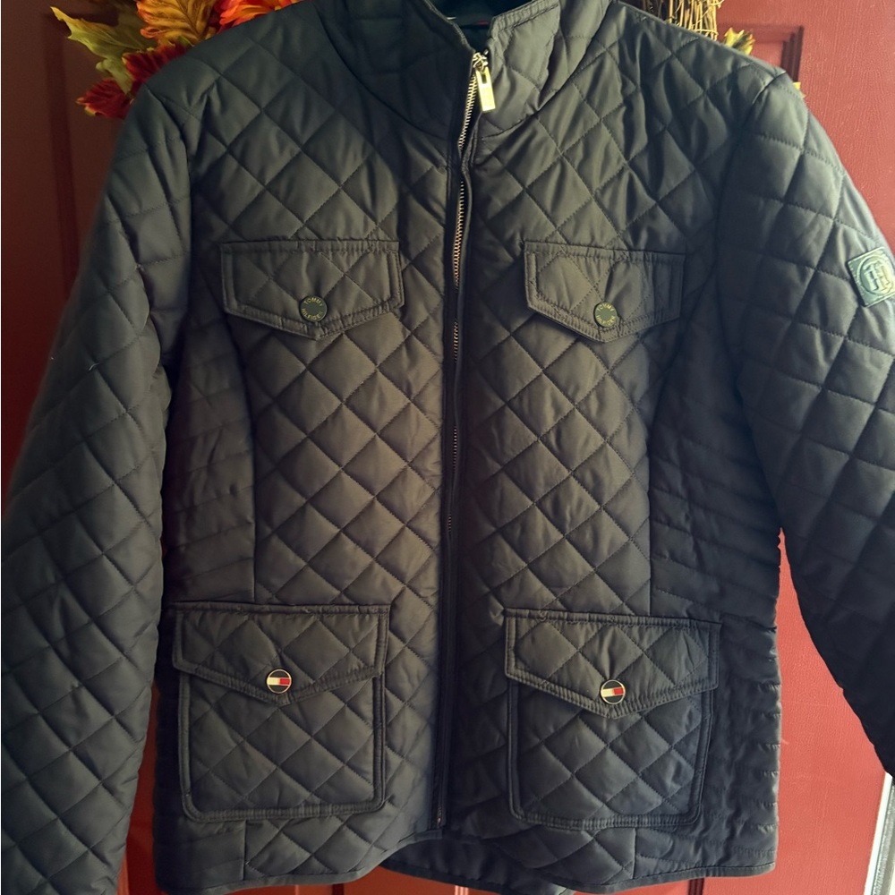NWOT Navy Blue Tommy Hilfiger Quilted Jacket